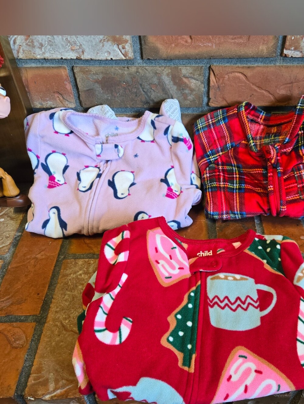 Holiday Fleece Footed Pajamas
